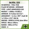 Cobi Sd.Kfz 222 būvkomplekts COBI-2657 Photo 15