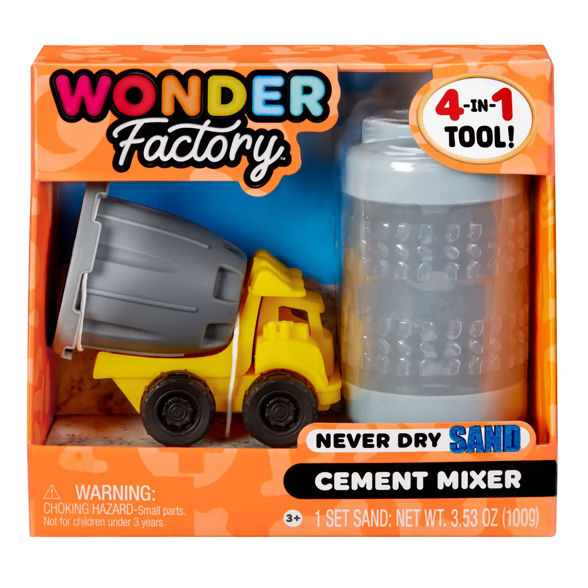 Kinetiskās smiltis MGA Wonder Factory Never Dry Construction Trucks Photo 4