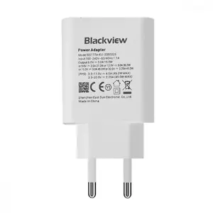 Charger BLACKVIEW CHAR-45W/BV USB-C 45W fast charger, compact travel power adapter