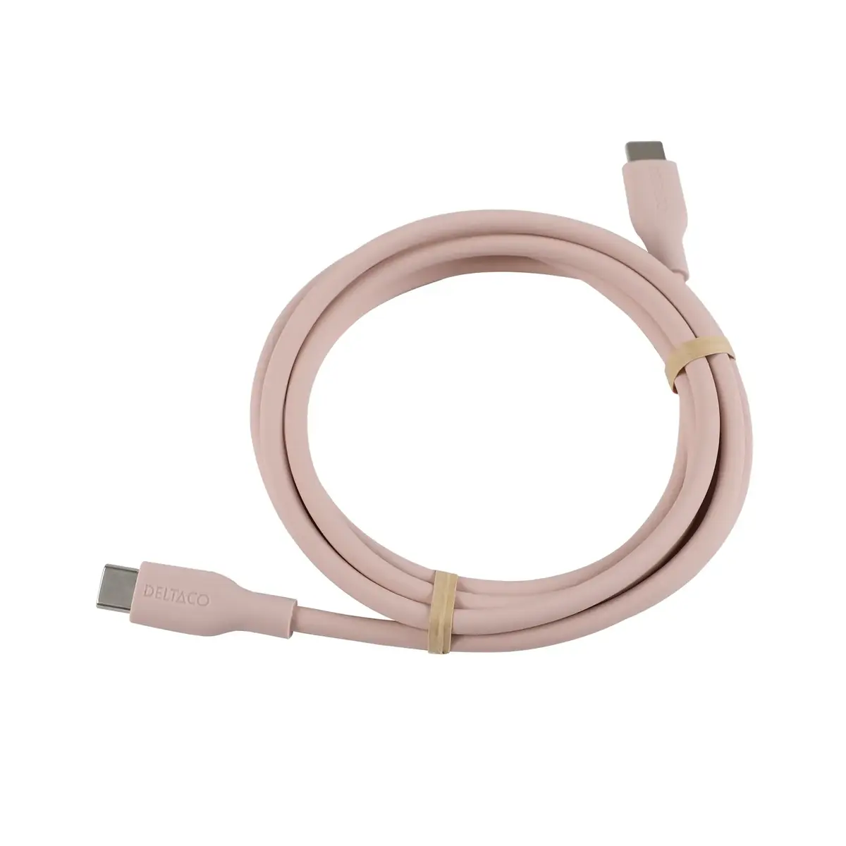 DELTACO USB-C cable USBC-2015P 1.5m Photo 3