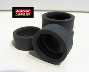 CARRERA slot car tyre set for Ferrari 458 and Ferrari 599 (model D124, item 85470)