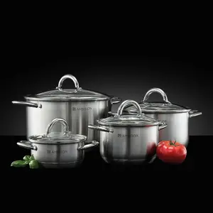 Cookware set Ambition Solar model 68736 — 8-piece large pot and pan set