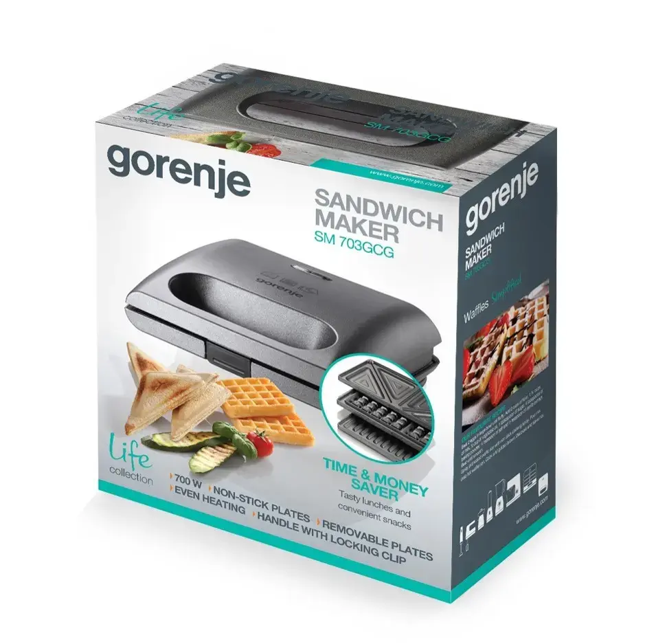 Kontaktu grils Gorenje SM703GCG Photo 6
