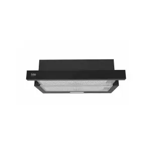 Built-in hood BEKO HNT63322B with charcoal filter, noise level 65 dB, Energy class B
