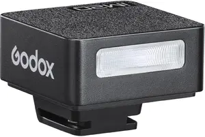 Flash Godox iM20 compact camera-mounted flash for mobile and mirrorless cameras