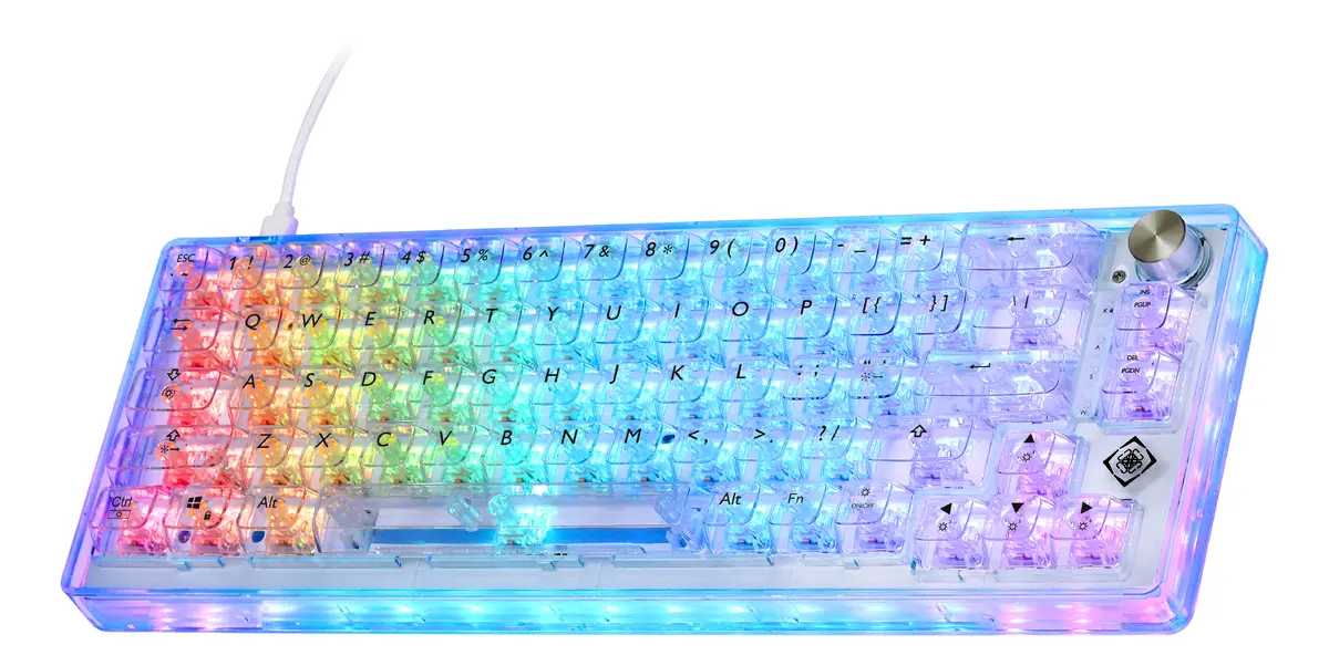 Deltaco GAM-160-T-US Mehāniskā spēļu tastatūra USB