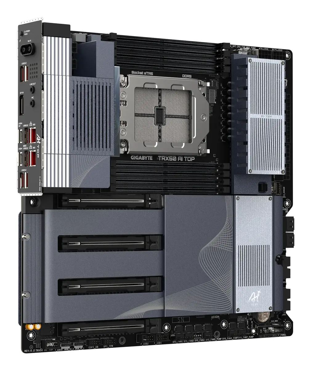 Mātesplate GIGABYTE TRX50 AI TOP-2B, kods Photo 3