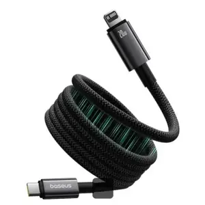 Magnetic Charging Cable Baseus Tungsten USB-C to Lightning, 1 m, 20W, Black