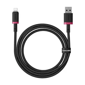 USB Lightning cable Baseus Dura 1 m, 2.4 A, Red/Black
