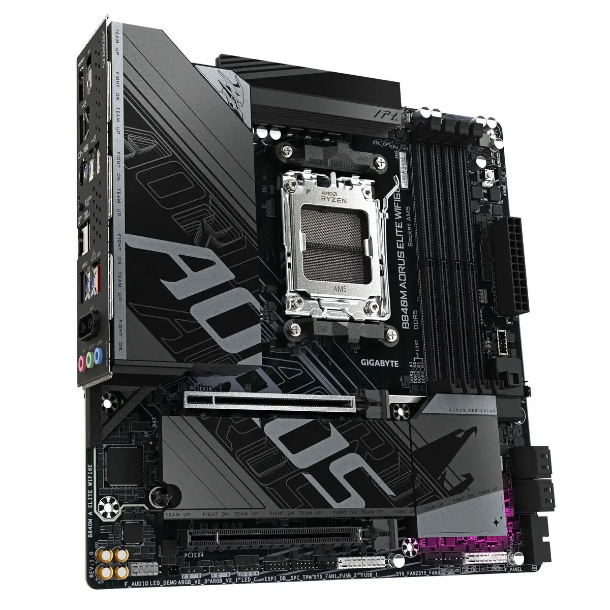 Материнская плата GIGABYTE B840M AORUS ELITE WIFI6E, Код: B840M-AELITE Photo 3
