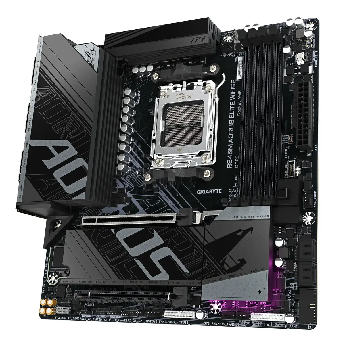 Материнская плата GIGABYTE B840M AORUS ELITE WIFI6E, Код: B840M-AELITE Photo 4