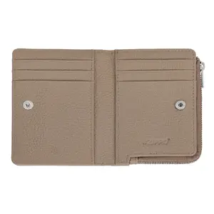 Maciņš Zippo Medium Zipper Wallet 2008022 Taupe — vidēja izmēra maks ar rāvējslēdzēju