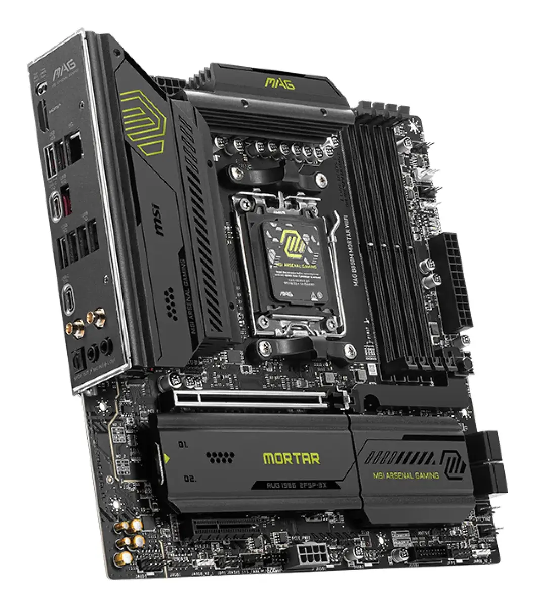 MSI MAG B850M MORTAR WIFI micro ATX pamatplate Photo 4