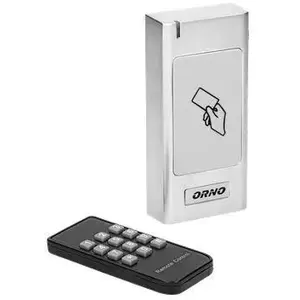 Считыватель ORNO OR-ZS-821 — бесконтактный для карт и брелоков, металлический корпус, IP66