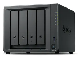 NAS-сервер SYNOLOGY DS925+ — 4‑ядерный AMD Ryzen V1500B 2,2 ГГц, 4 ГБ DDR4 ECC, поддержка до 9 дисков, RAID, 2×2,5GbE, 2 слота M.2, черный