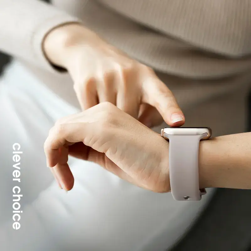Siksniņa Crong CRG-44LQB-RED Apple Watch Photo 4