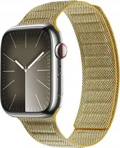 Magnētiskais siksniņa Crong Melange Apple Watch 38/40/41/42 mm — Yellow Melange