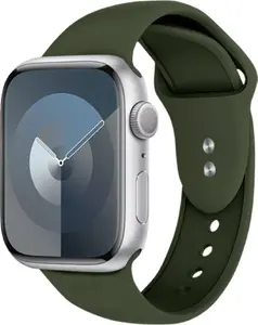 Ремешок Crong Liquid для Apple Watch 38/40/41/42 мм — зелёный