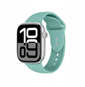 Ремешок Crong Liquid для Apple Watch 38/40/41/42 мм, бирюзовый — сменный ремешок Crong