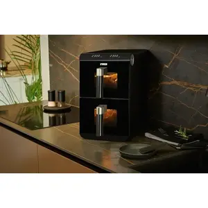 Electric hot air fryer NOVEEN AF5050, 11 L capacity, 1700 W, 13 programs, 50–200°C, digital touch control