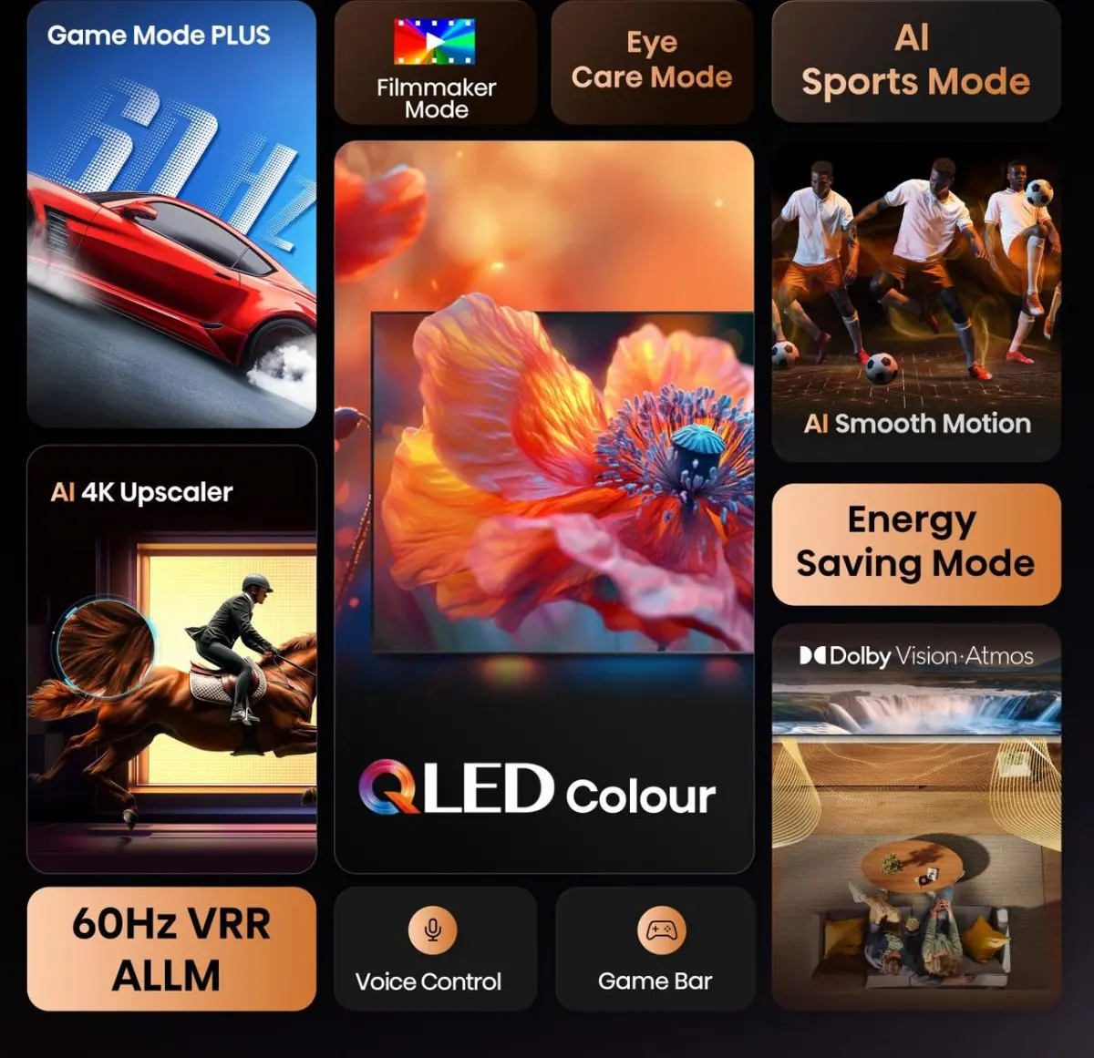 Hisense 65E77Q 65" 4K QLED Smart TV Photo 4