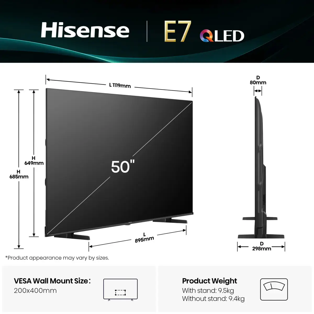 Hisense 50E77Q 20015945 Photo 16
