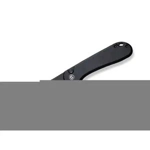 Складной нож CIVIVI Elementum II Button Lock, рукоять G10, черное лезвие