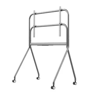 Mobile trolley stand AG Neovo FMC-07 for 55–86" displays, aluminium, 100 kg capacity, VESA 400x200–900x600