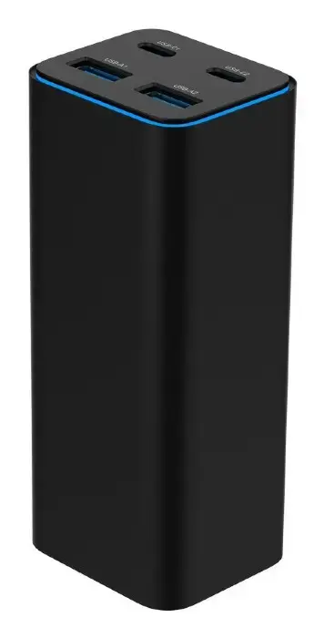 Gembird TA-UC-2A2C-PD100-01-BK lādētājs 100W Photo 3