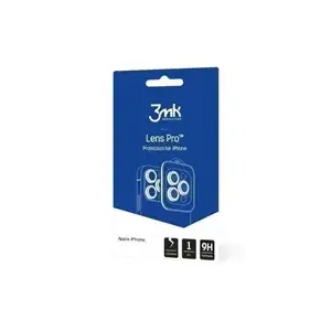 Kameras lēcas aizsargs 3MK Lens Protection Pro Black priekš Apple iPhone 16 / iPhone 16 Plus