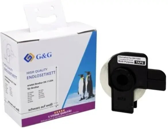 Etiķetes G&G DK-11204 17 mm x