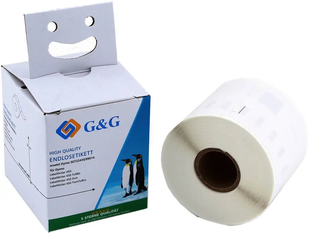Etiķešu ruļļi g g saderīgi ar