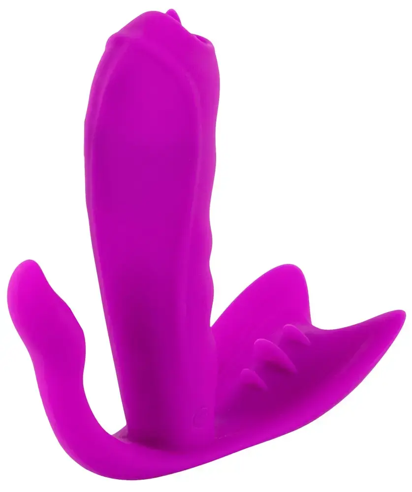 Вибратор Javida Silicone Pink — трусики-вибратор 11 см Photo 5