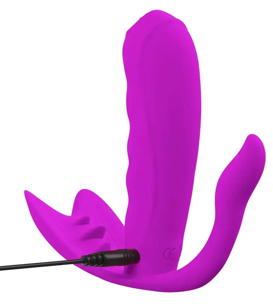 Вибратор Javida Silicone Pink — трусики-вибратор 11 см Photo 10