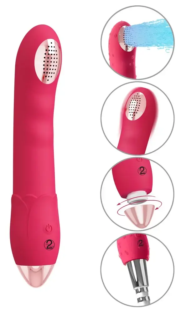 you2toys Showers to Orgasm силиконовый вибратор 20.1 см Photo 2