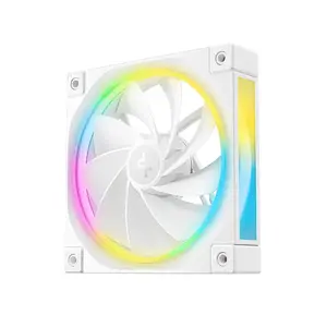 DeepCool FL12R 120 mm PC fan, white, 2150 RPM, active PFC, ARGB backlight