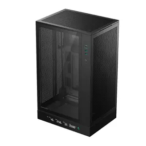 PC case DeepCool CH270 Digital Mini Tower — microATX/Mini-ITX, tempered glass, USB-C, 4 expansion slots, 486×296×225 mm