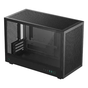 PC case DeepCool CH260 Micro Tower Black — Micro-ATX/Mini-ITX, tempered glass, USB-C, max GPU 413 mm