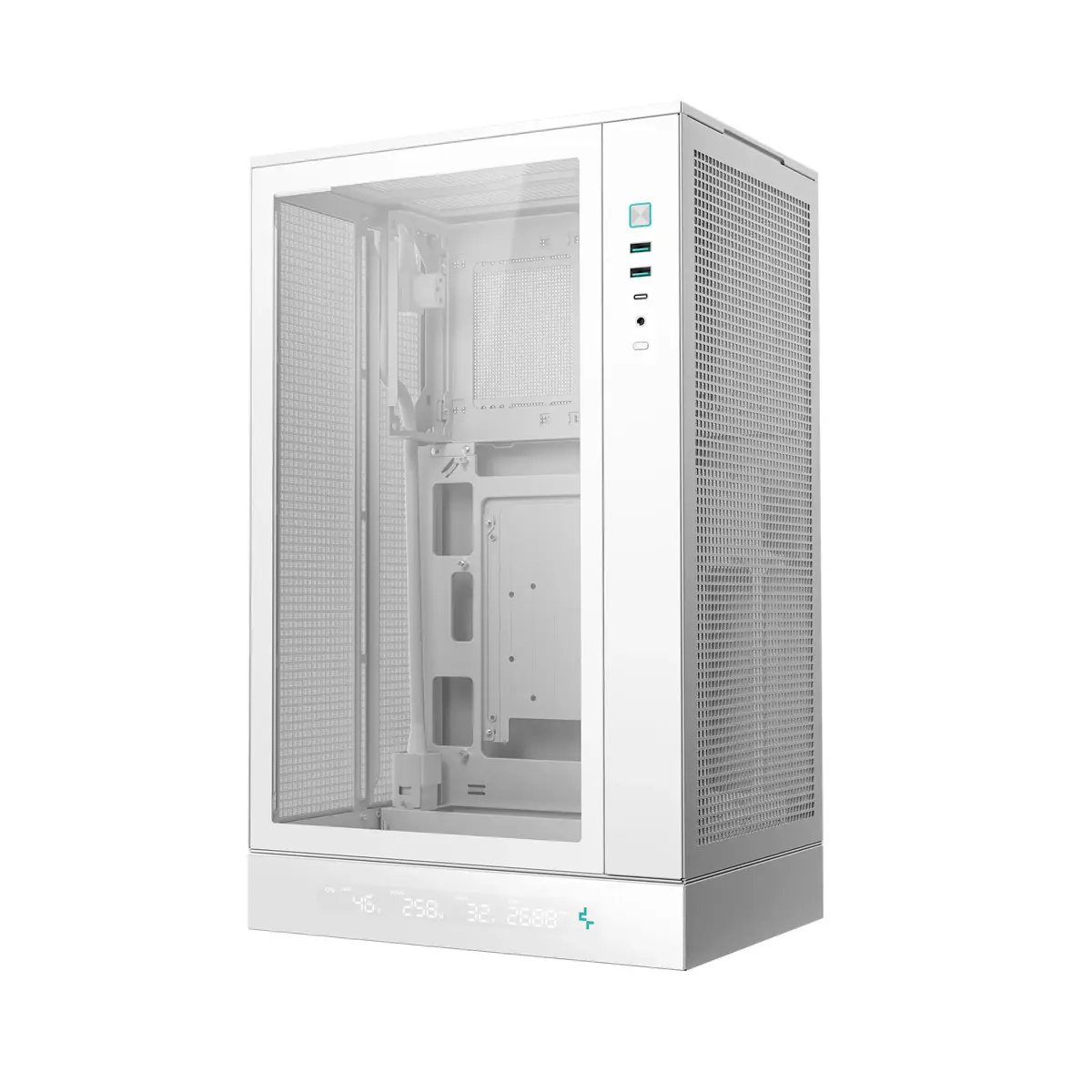 Корпус DeepCool CH270 Digital WH Mini Tower Photo 3
