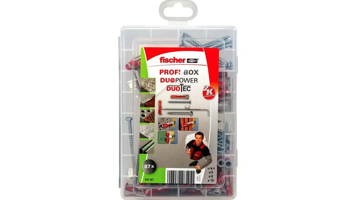 Комплект винтов и дюбелей Fischer 541107 Photo 4