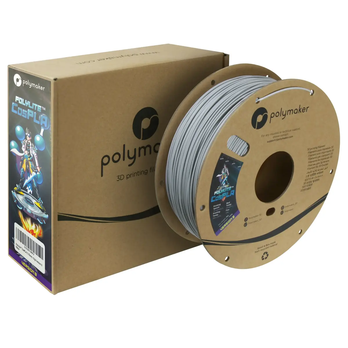 3D drukāšanas materiāls Polymaker PA07045 Photo 2