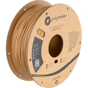 3D printing material Polylactic acid PLA Wood 800 g Polymaker PA08004