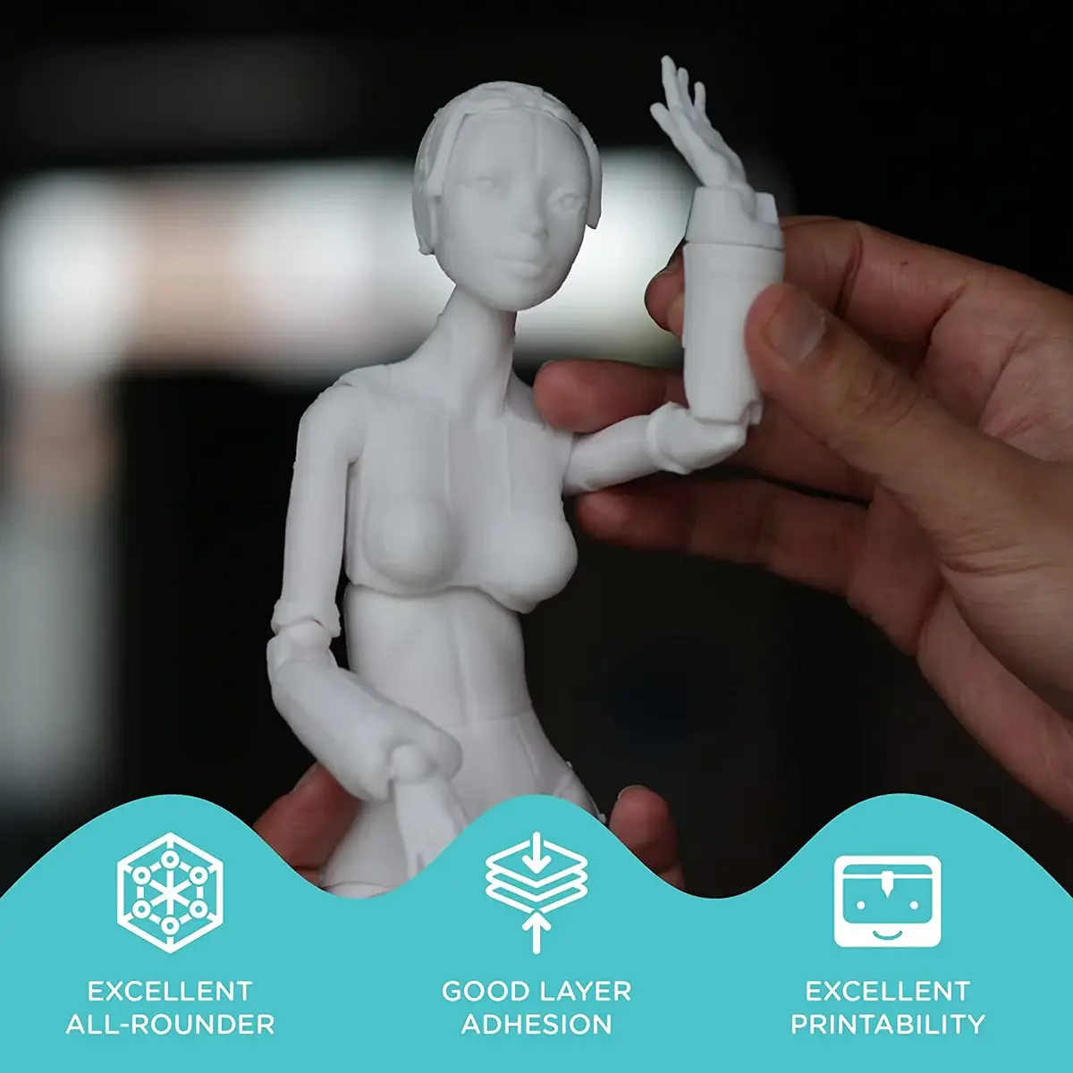 3D drukas materiāls Polymaker PB01034 Photo 4