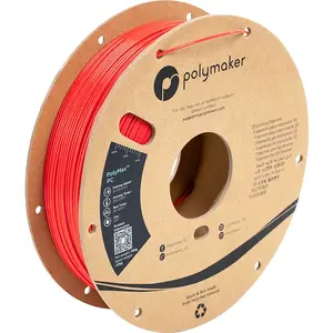 3D printing material Polymaker PC02010 Polycarbonate Red 750 g 1.75 mm