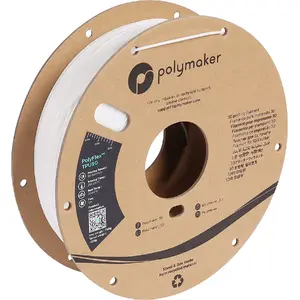 3D printing material Polymaker PD02002 White 750 g 1.75 mm