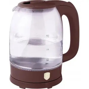 Electric kettle Berlinger Haus 1.7L 2200W Glass Black