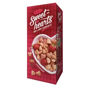 Uzkodu bumbiņas Sweethearts Strawberry Rice and Oat Balls 150 g — zemeņu garša, rīsi un auzas