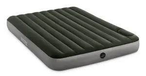 Single Air Mattress Intex 64763E — Polyester, 1520×2030×250 mm, Green