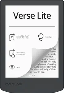 PocketBook Verse Lite E-book Reader 6-inch E Ink Carta Touchscreen 8 GB Wi-Fi Grey
