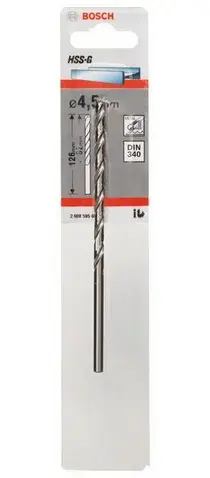 Vītņveida urbjmašīna Bosch Metal HSS-G Photo 2